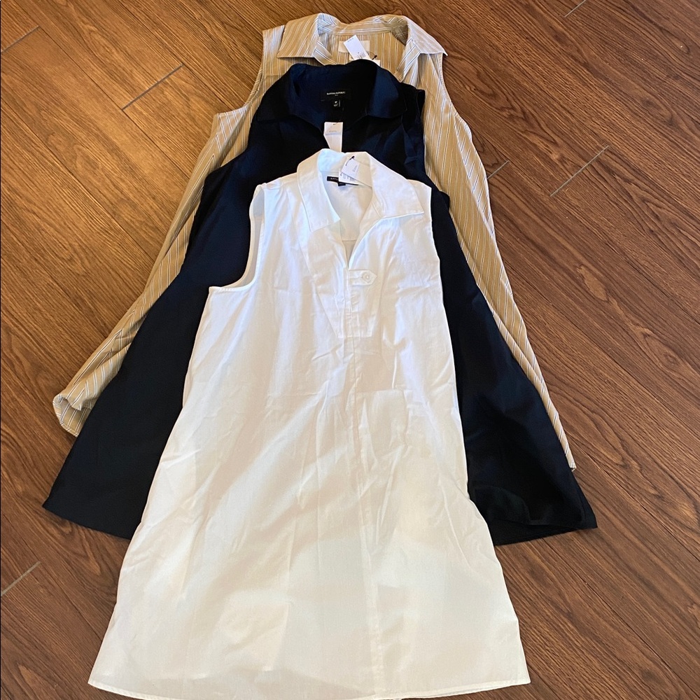 Bundle of Three Medium Banana Republic Sleeveless Dresses